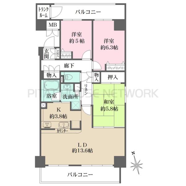 間取図(平面図)