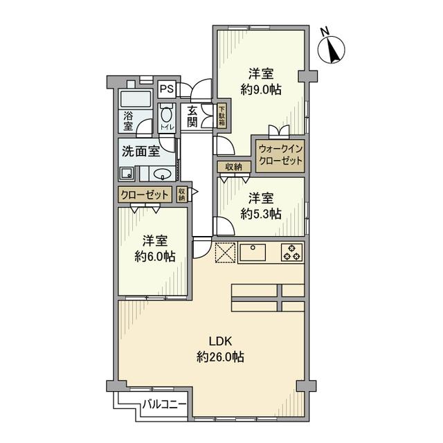 間取図(平面図)