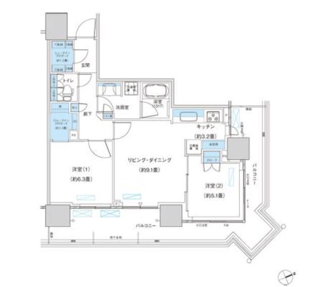 間取図(平面図)
