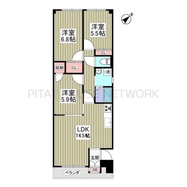 間取図(平面図)