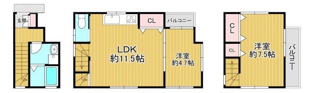 間取図(平面図)