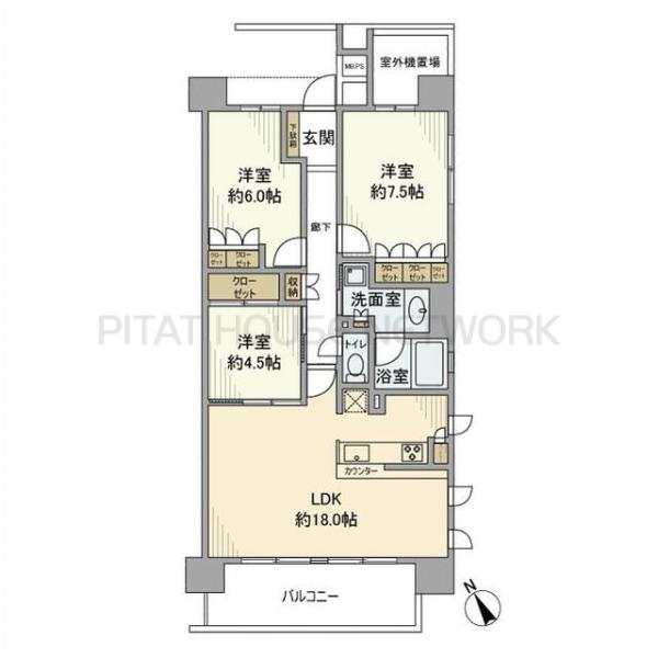 間取図(平面図)