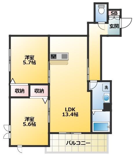 間取図(平面図)