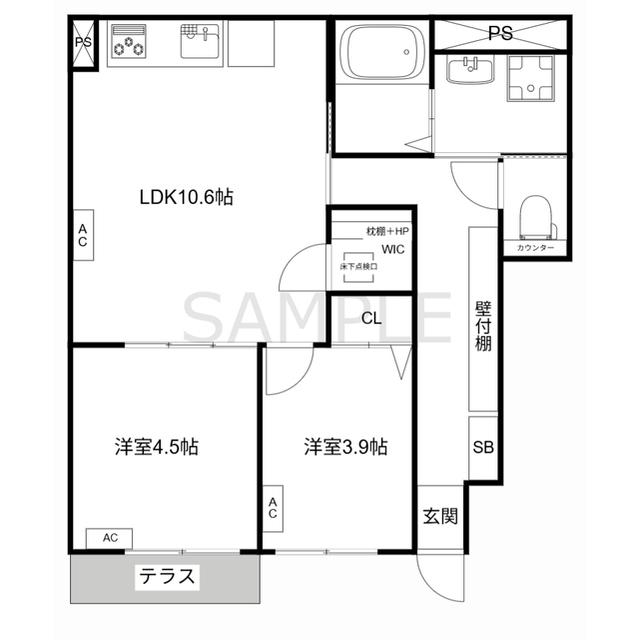 間取図(平面図)