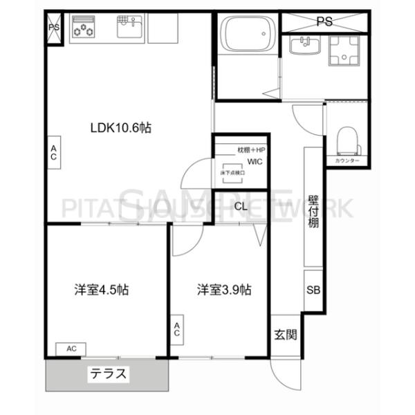 間取図(平面図)