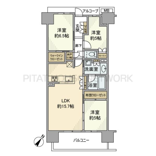 間取図(平面図)