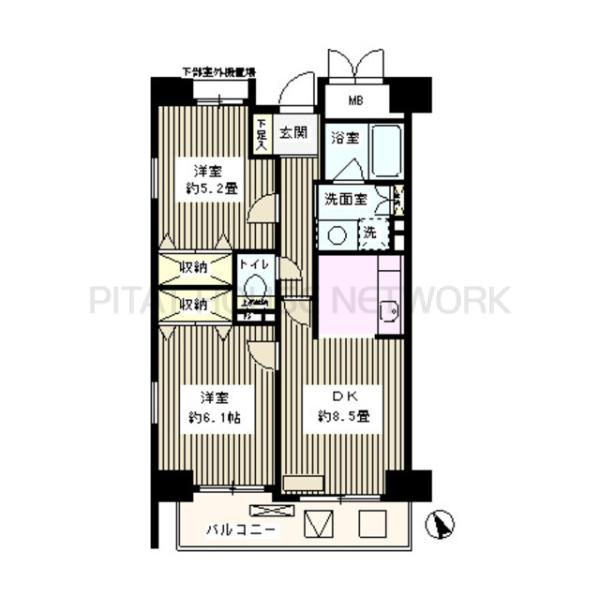 間取図(平面図)