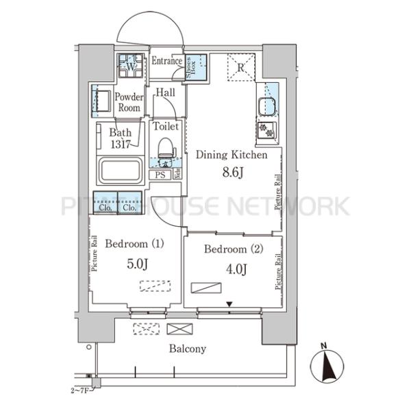 間取図(平面図)