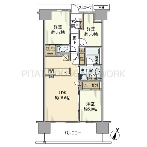 間取図(平面図)