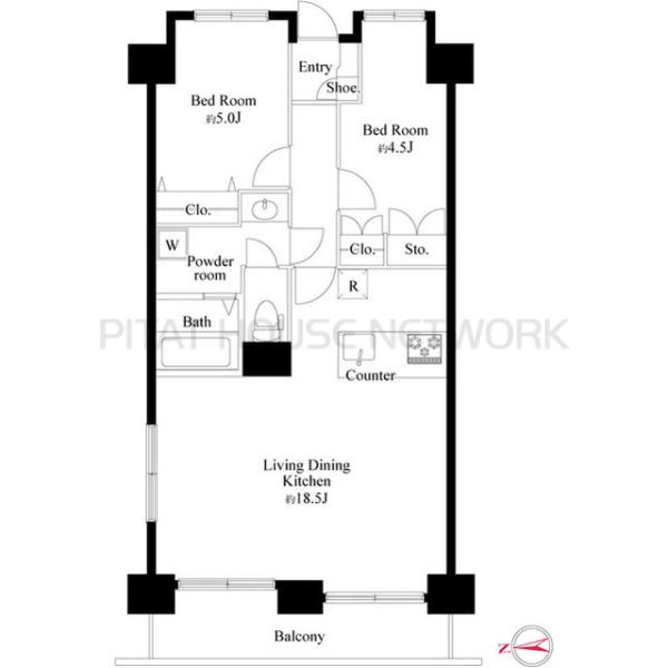 間取図(平面図)