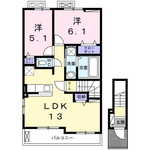 間取図(平面図)