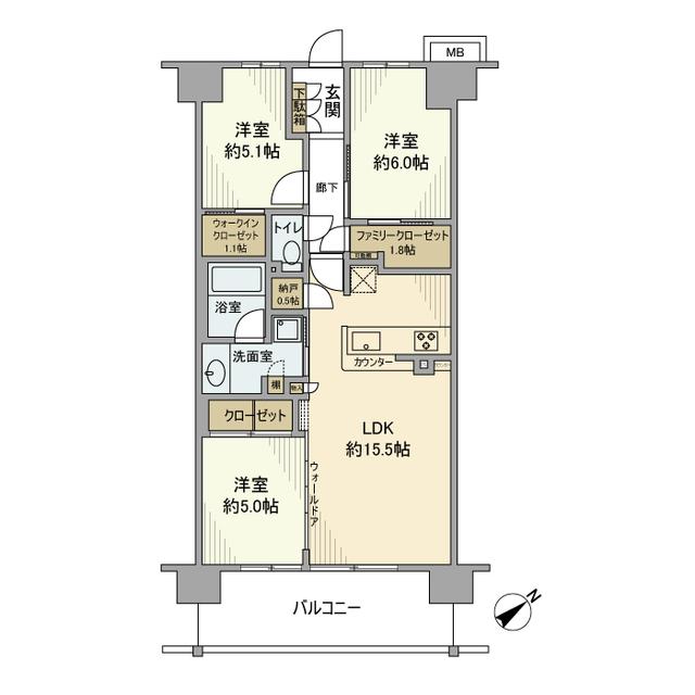 間取図(平面図)