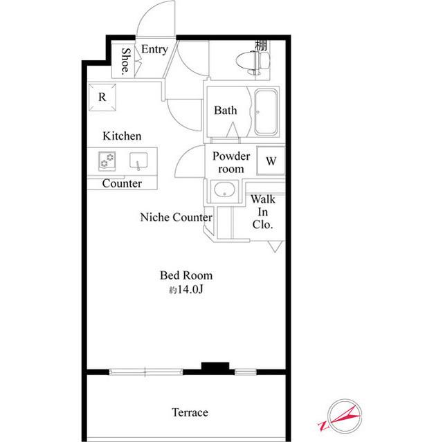 間取図(平面図)