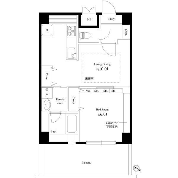 間取図(平面図)
