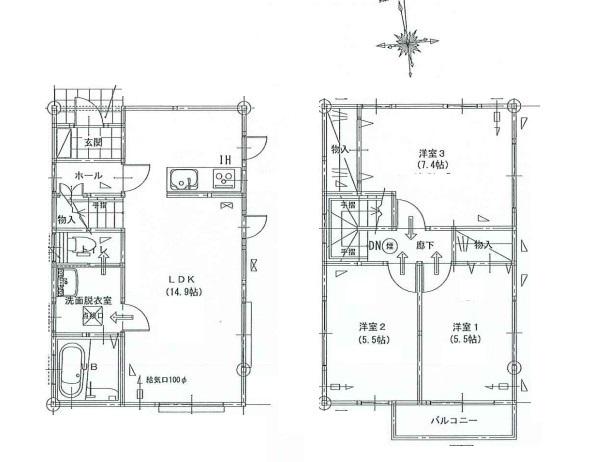 間取図(平面図)