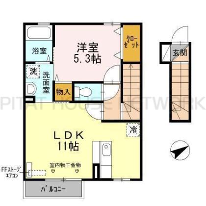  間取り図写真