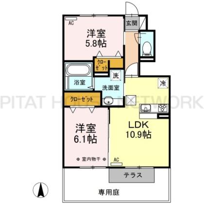  間取り図写真