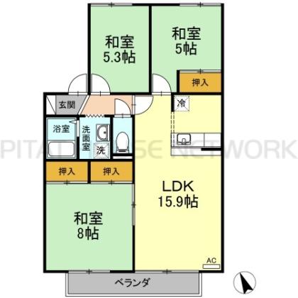  間取り図写真