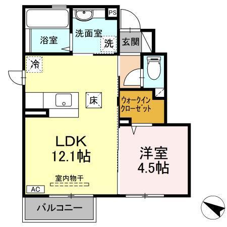 エトワール・フィラント（103） 間取り図画像