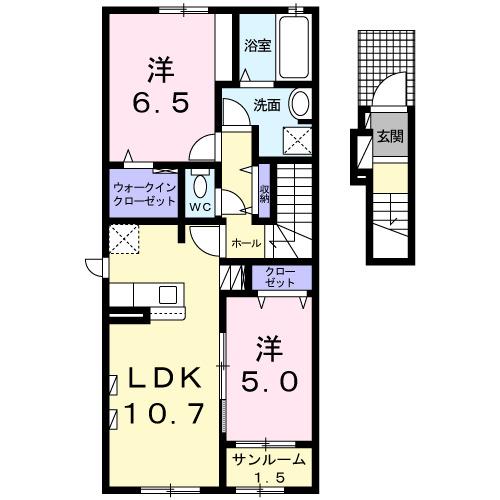  間取り図写真