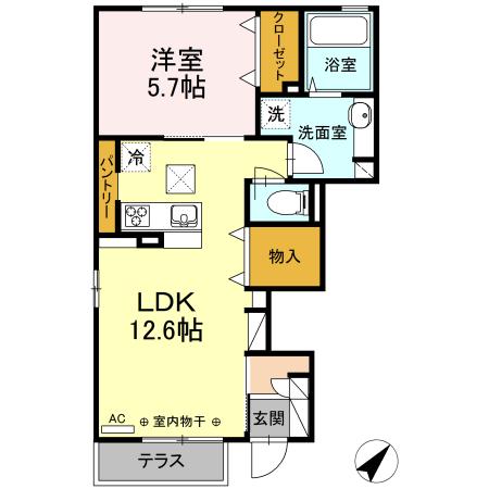  間取り図写真