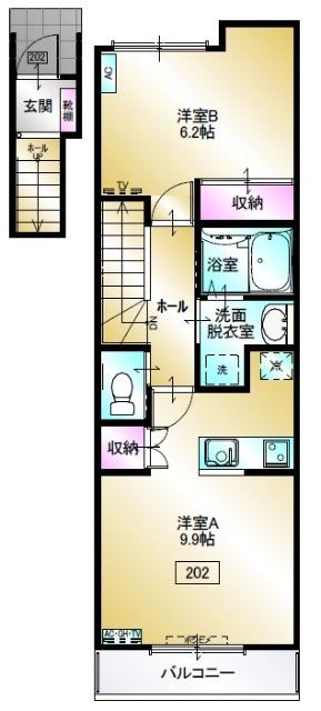  間取り図写真