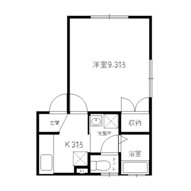 プレサント（102） 間取り図画像