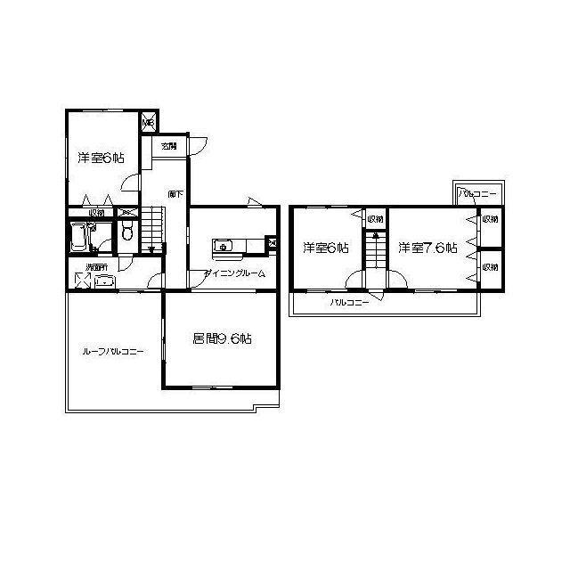 サニーライフ（B212） 間取り図画像