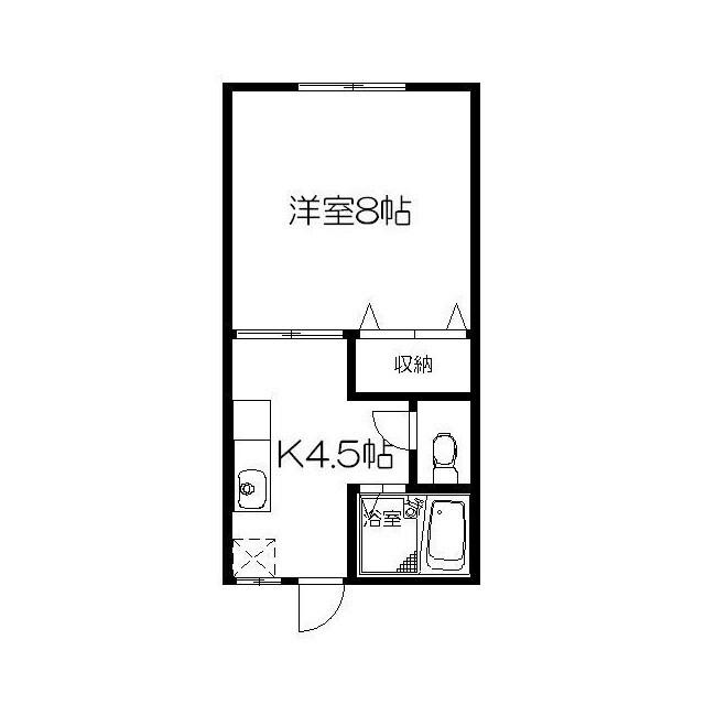 レジデンス城下（103） 間取り図画像