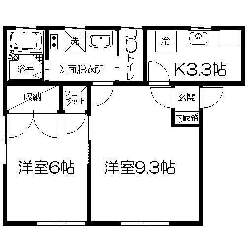 ニュー富士（202） 間取り図画像