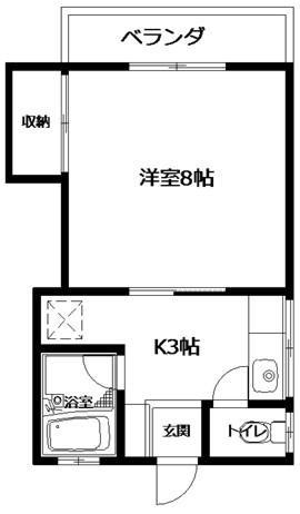 シンボリ川井（102） 間取り図画像