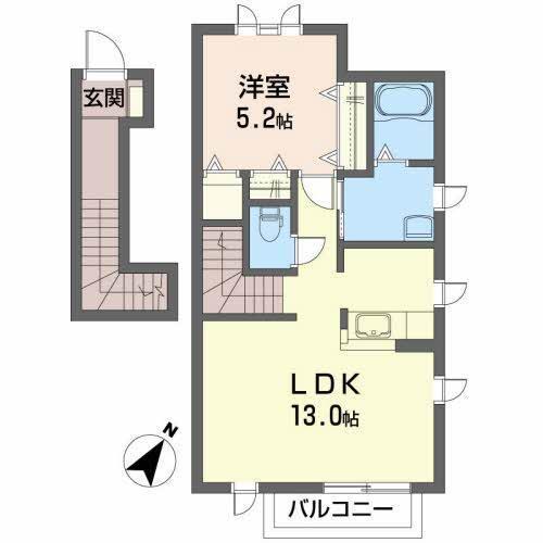シャーメゾン・ウエスト（202） 間取り図画像