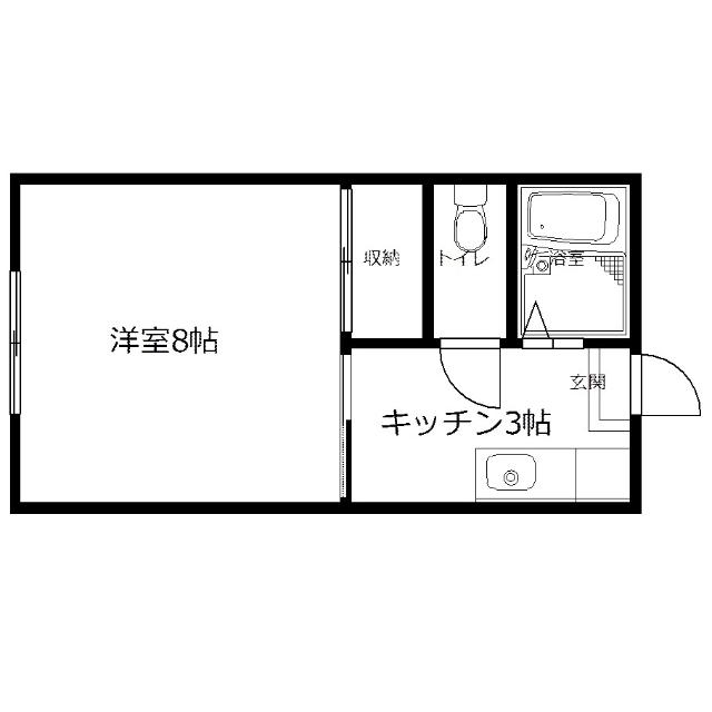 メゾンサンパティー（103） 間取り図画像
