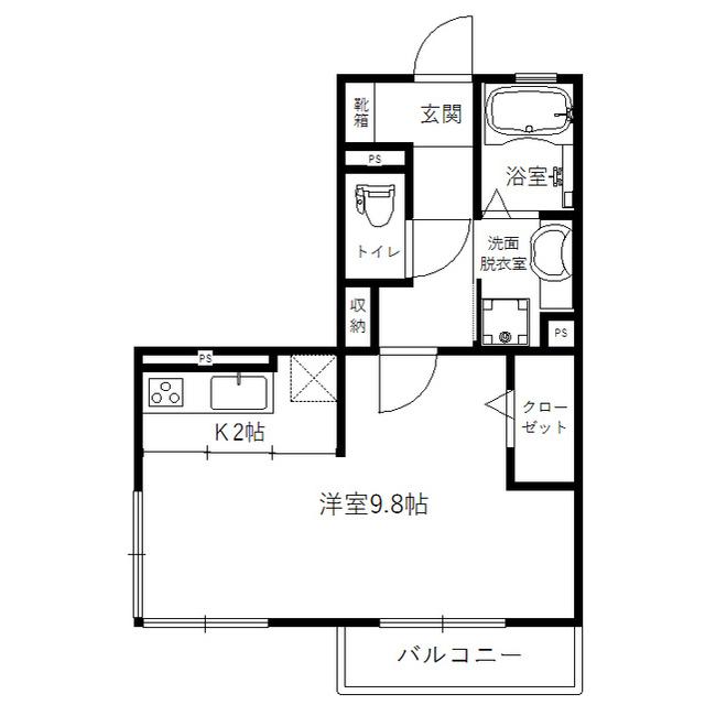 エクセルステージB（306） 間取り図画像