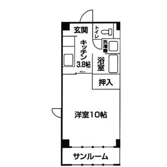 メゾン沖田（301） 間取り図画像