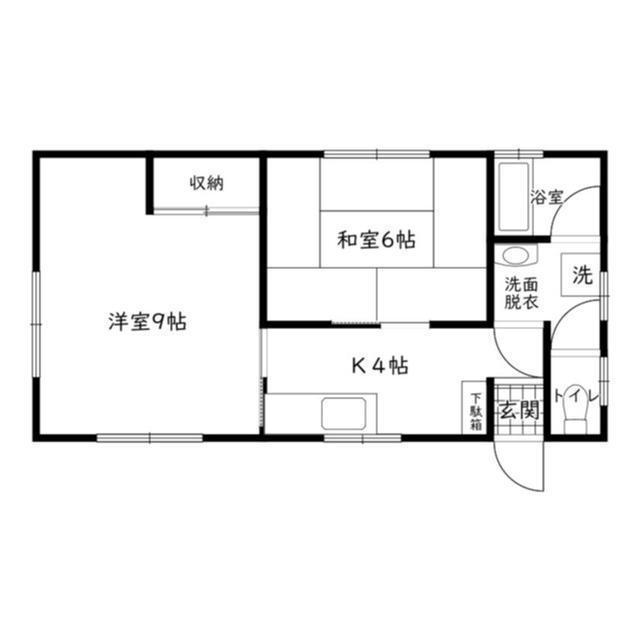 コーポかすみ（A） 間取り図画像