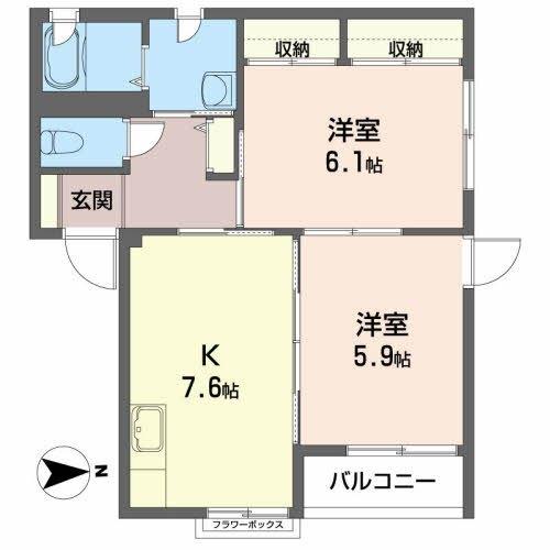 アーバンストリート（B102） 間取り図画像