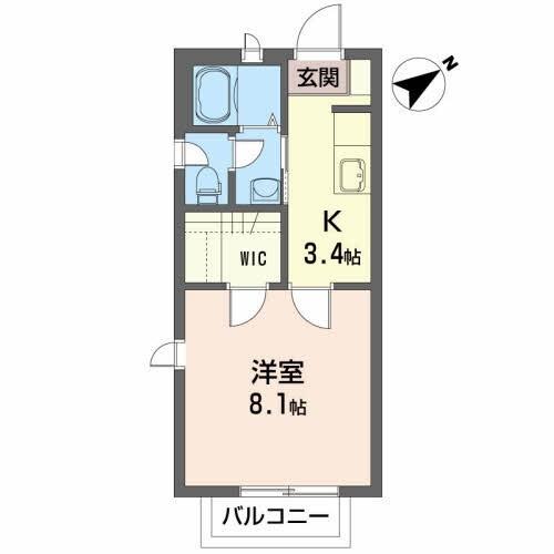 ファミール千田Ⅱ（C-201） 間取り図画像
