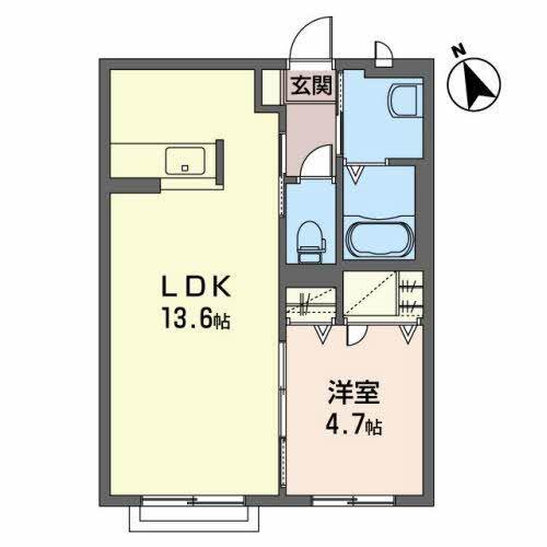シャーメゾンヴィッツ（203） 間取り図画像
