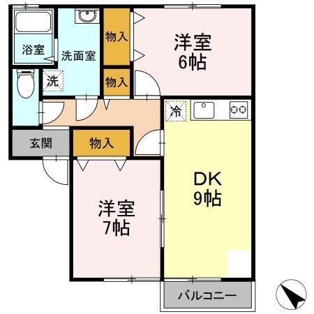 ＴＡＲＯ２（202） 間取り図画像
