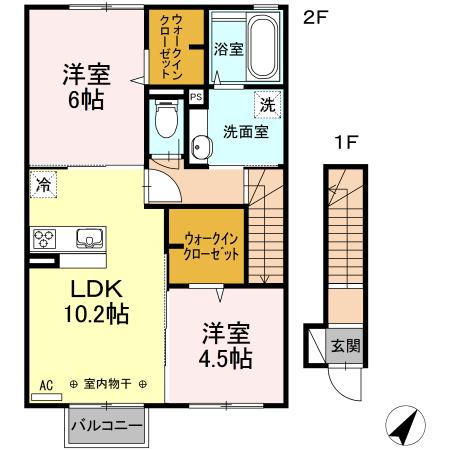 コレサ（202） 間取り図画像