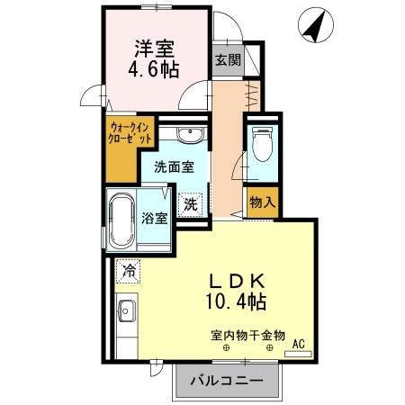 ララ・グラシア（105） 間取り図画像