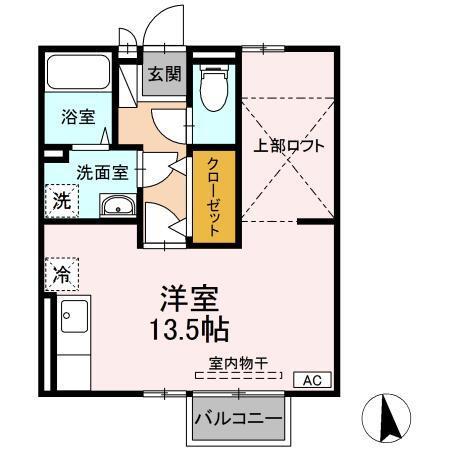 セジュール石堂（206） 間取り図画像