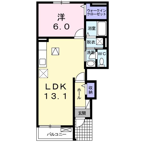 アルテミスおじま（103） 間取り図画像