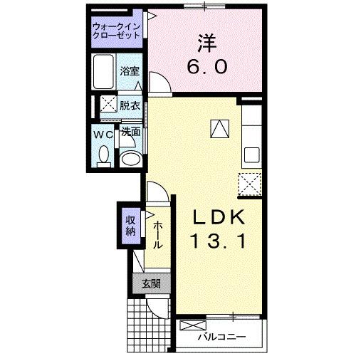 アルテミスおじま（104） 間取り図画像