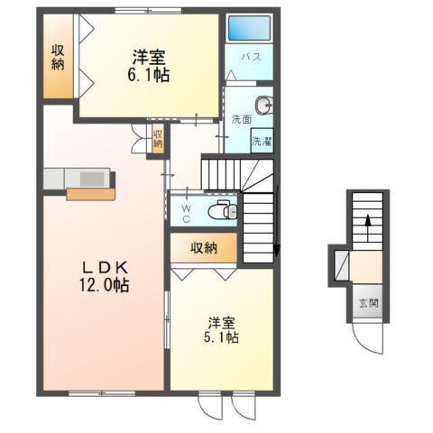 コンプリートプレイス 間取り図画像