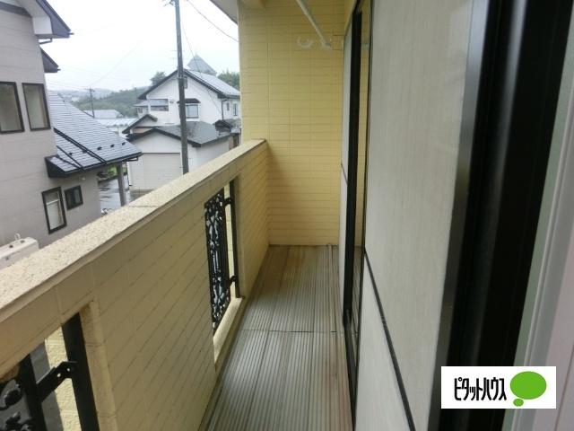 コーポユキ（2-A） バルコニー