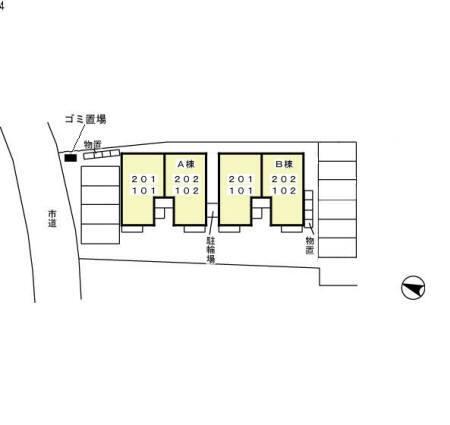 ミルキーウェイ　Ａ（101） 駐車場