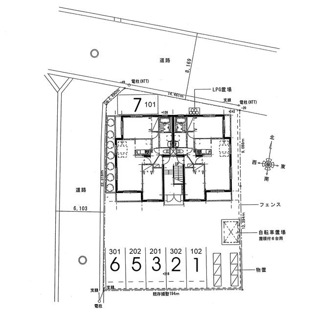 RE・EARTHマンション柏崎（301） 駐車場