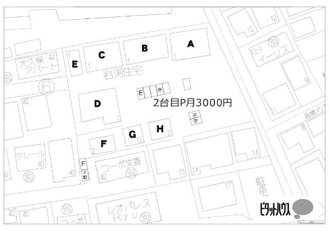 岩渕住宅C（C） 駐車場